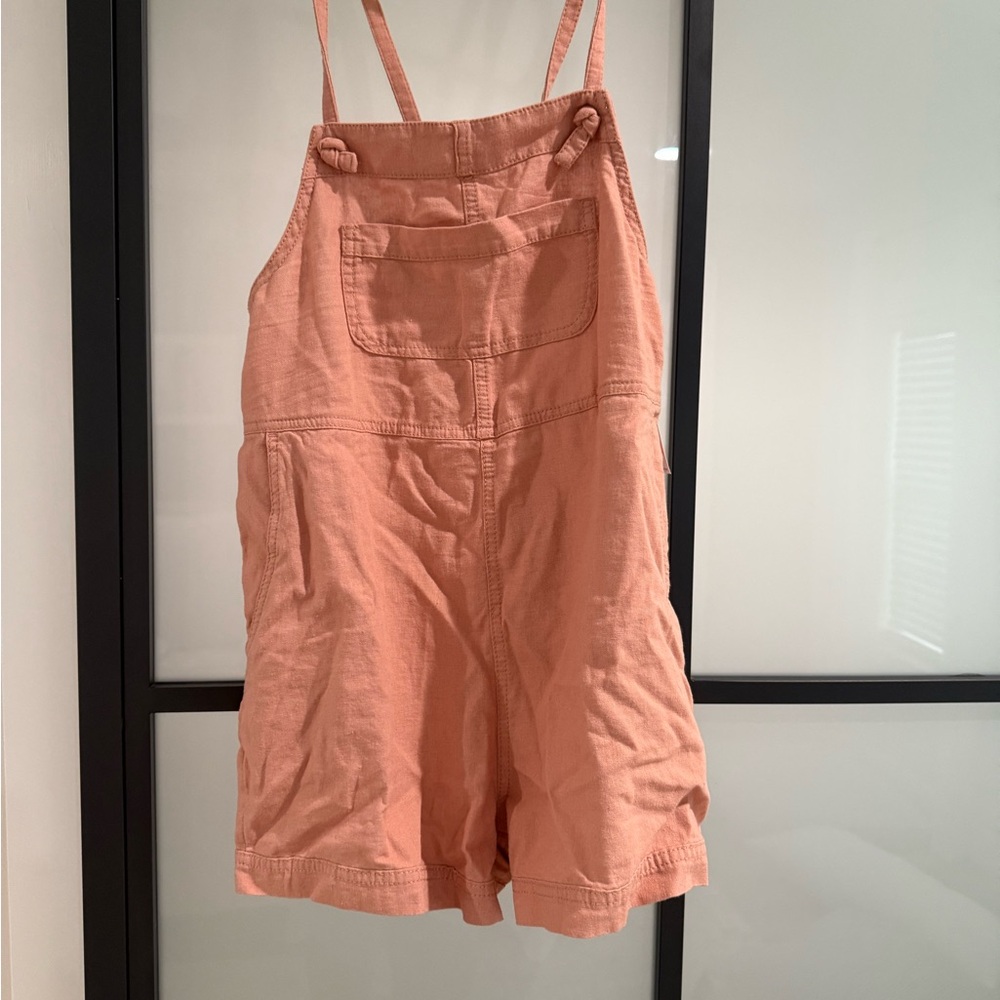 Peach Overalls